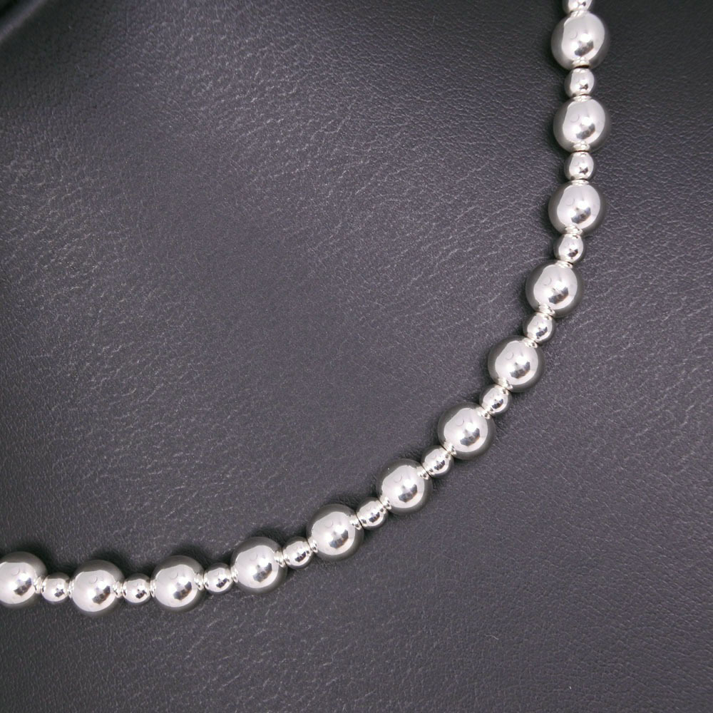 Tiffany Co Ball Necklace Sterling Silver